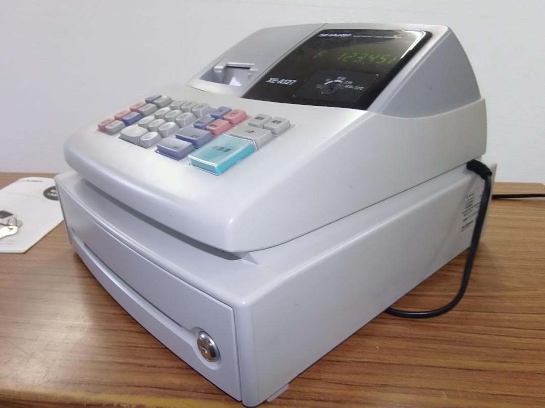 SHARP 電子レジスタ XE-A127-H　250722