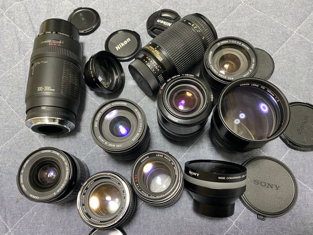 レンズ Canon SIGMA Nikon SONY 11点 まとめ売り セット