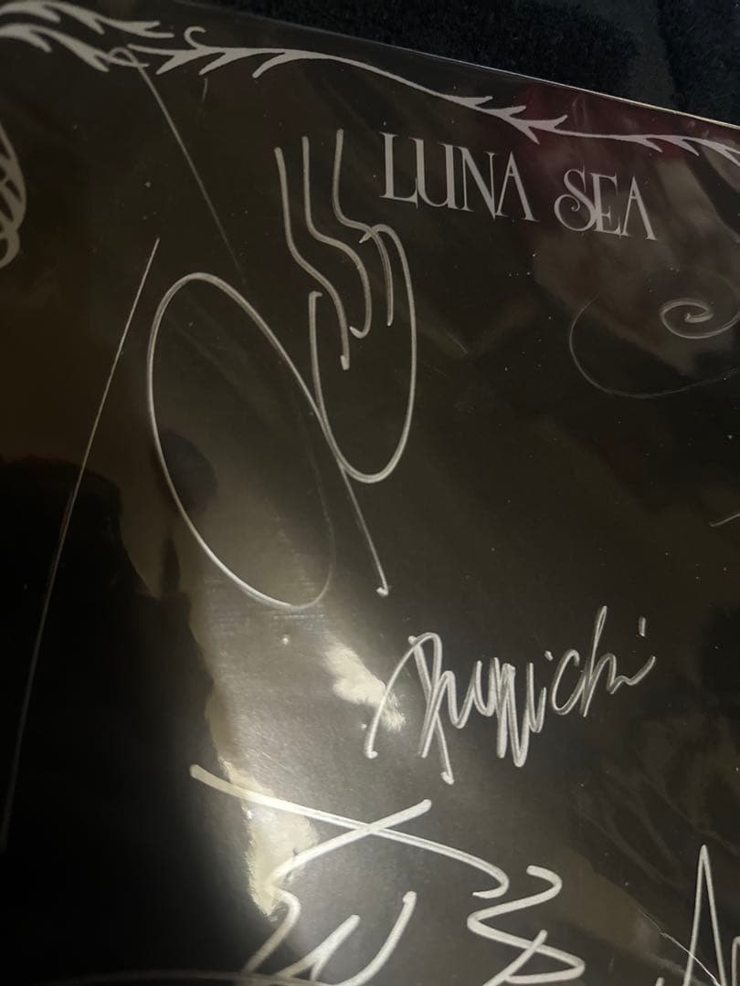 b*7様 LUNA SEA「 MCA公式直筆サイン色紙」(メジャーデビュー期)
