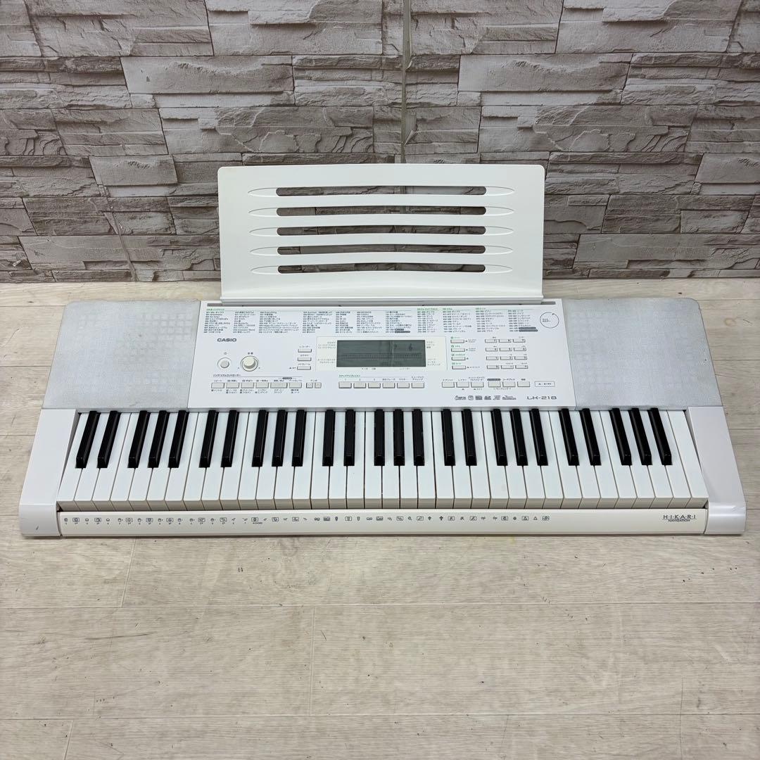CASIO カシオ 光ナビゲーション 電子キーボード LK-218 ⑤