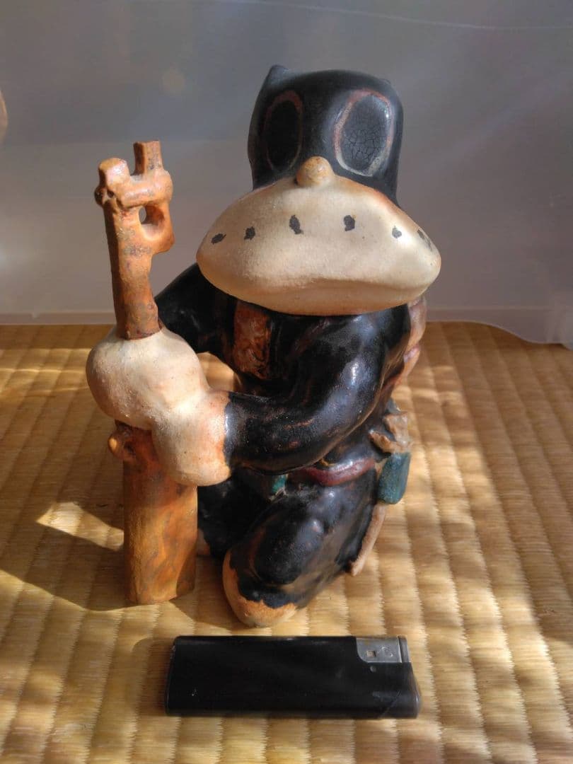 アンティークのらくろ　置物