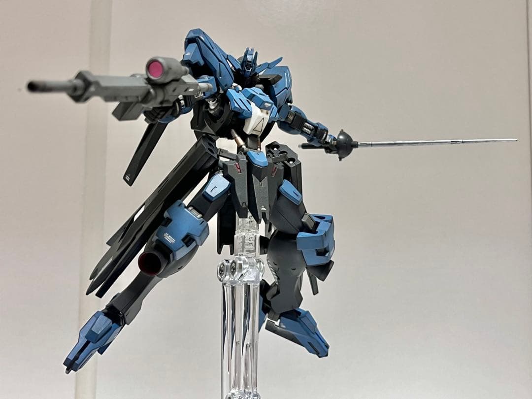 hg ガンプラ　ガンダムヴィダール ウェザリング　全塗装　完成品