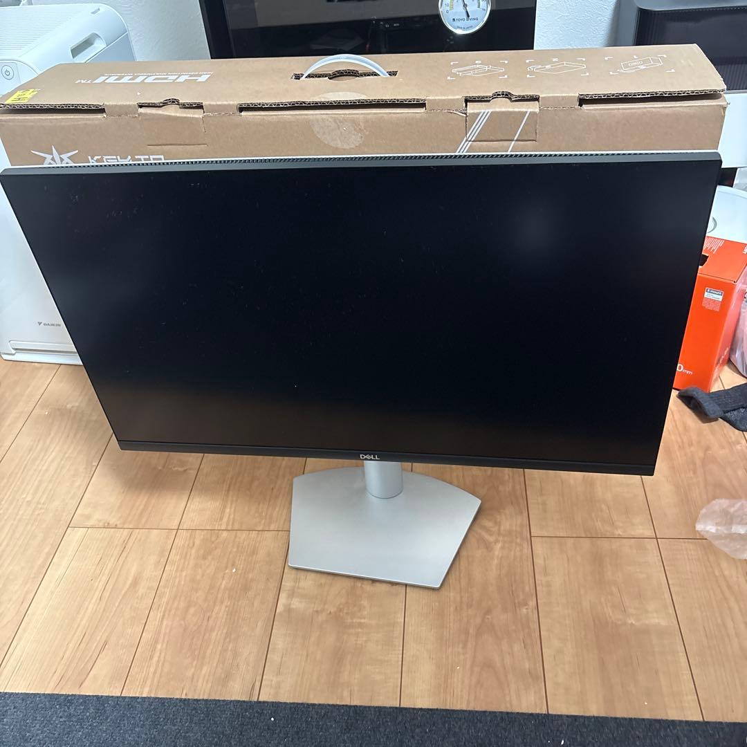 箱あり　Dell S2722QC 27インチ 4kモニター　ドット欠け無し