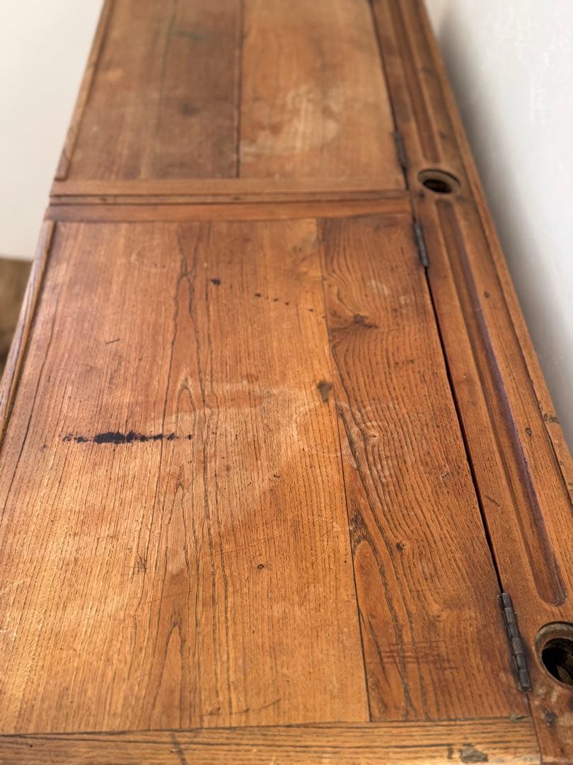 1900s初期フランスアンティーク 2人掛け　スクールデスク