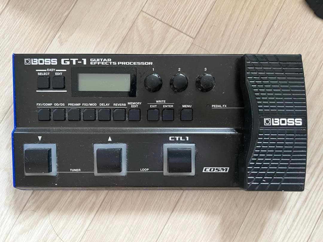 BOSS GT-1 アダプター付き