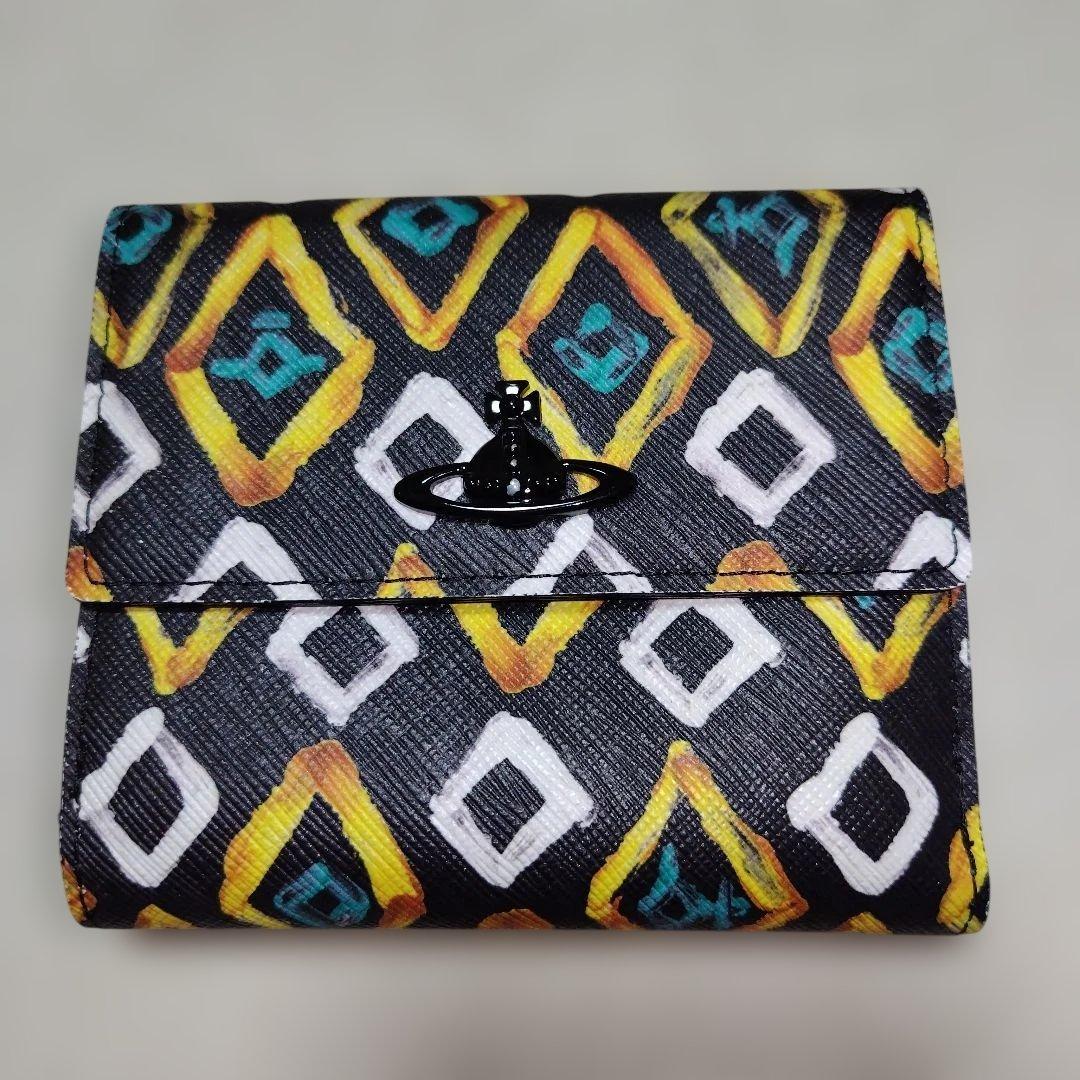 ヴィヴィアン・ウエストウッド財布 ダイヤモンドシルエットデザイン