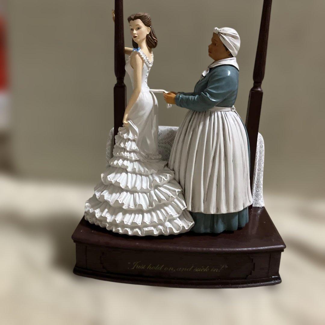 風と共に去りぬ スカーレット・オハラ陶器製置物