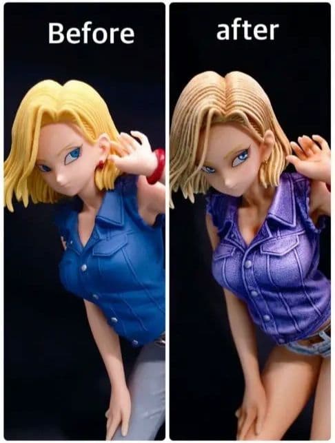 【リペイント】ドラゴンボール 人造人間18号 GLITTER＆GLAMOURS