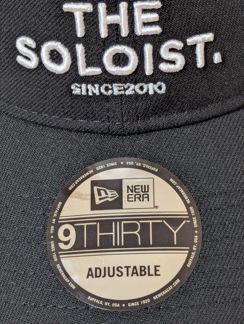 Soloist✖NEWERA　ソロイスト　黒　キャップ　9 THIRTY