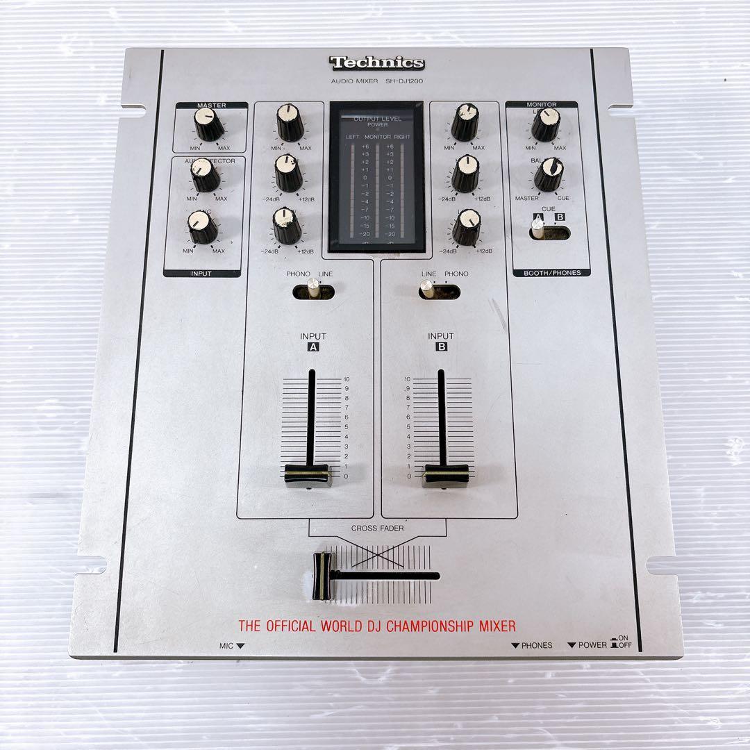 Technics DJミキサー SH-DJ1200 オーディオミキサー