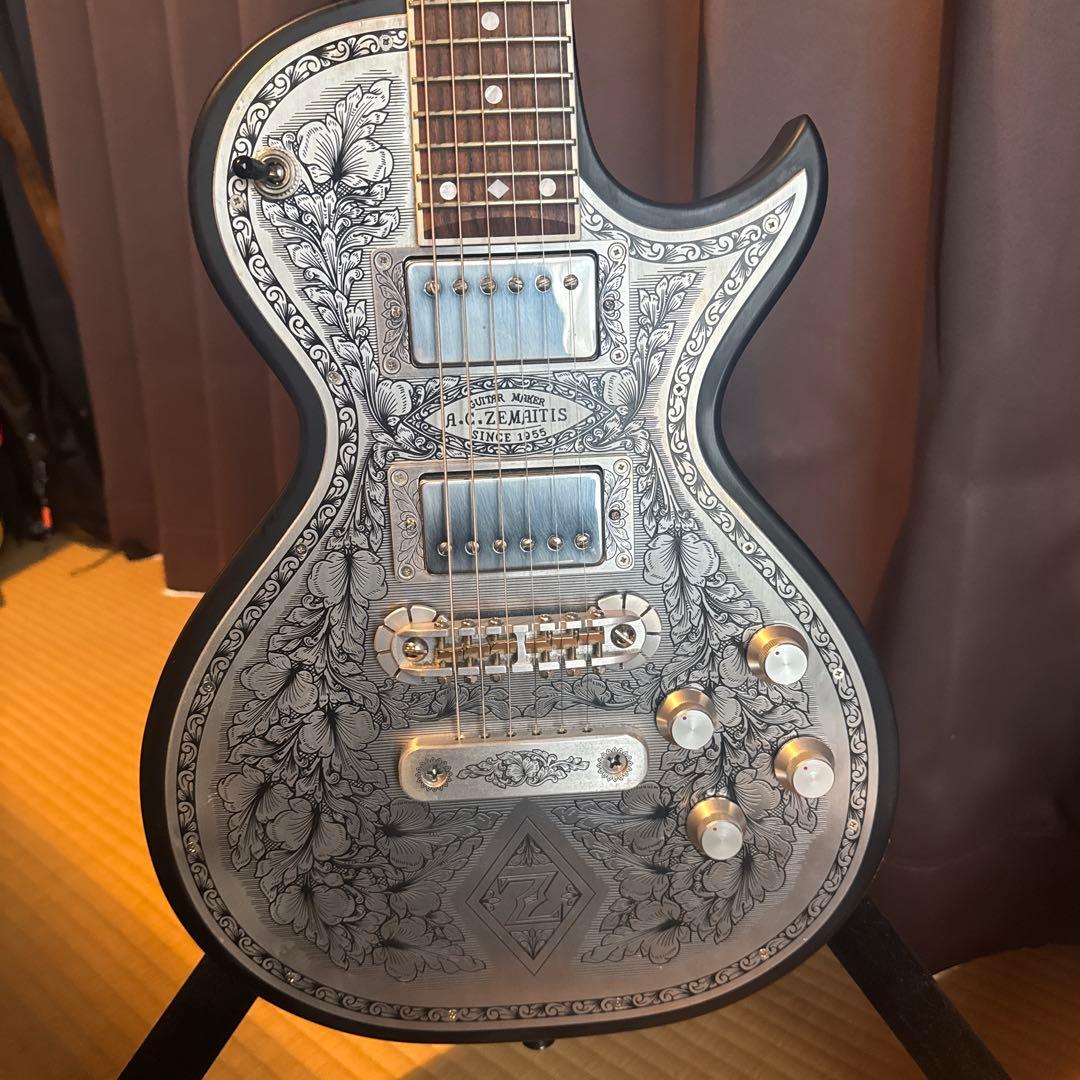 ギター ZEMAITIS A24MF diamond&z BK