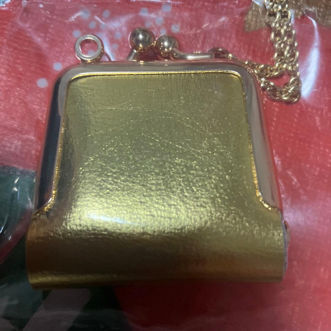 【Kate】ゴールドがま口ケース