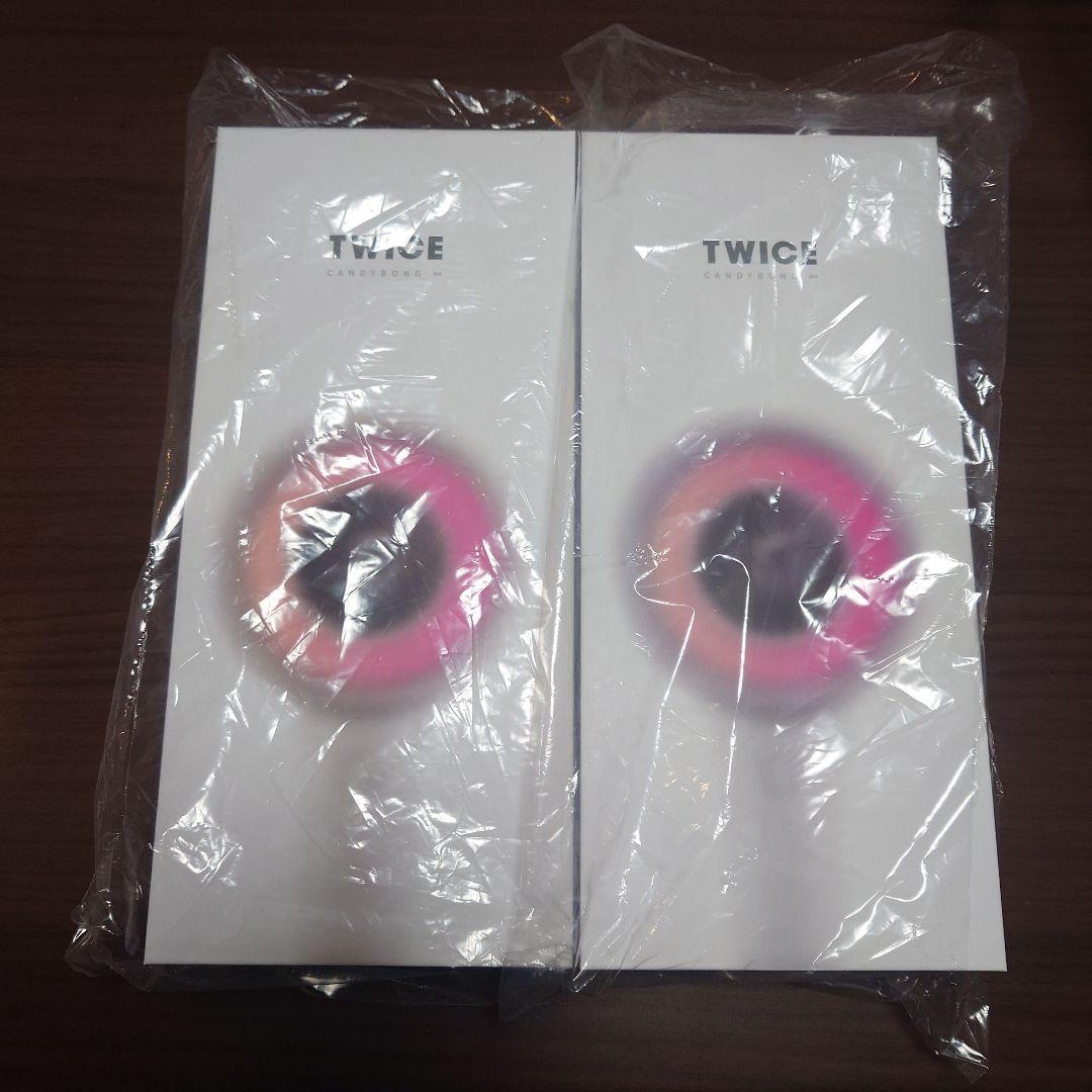 TWICE CANDYBONG ∞ 2本、ペンライトケース、ピンバッジ×1