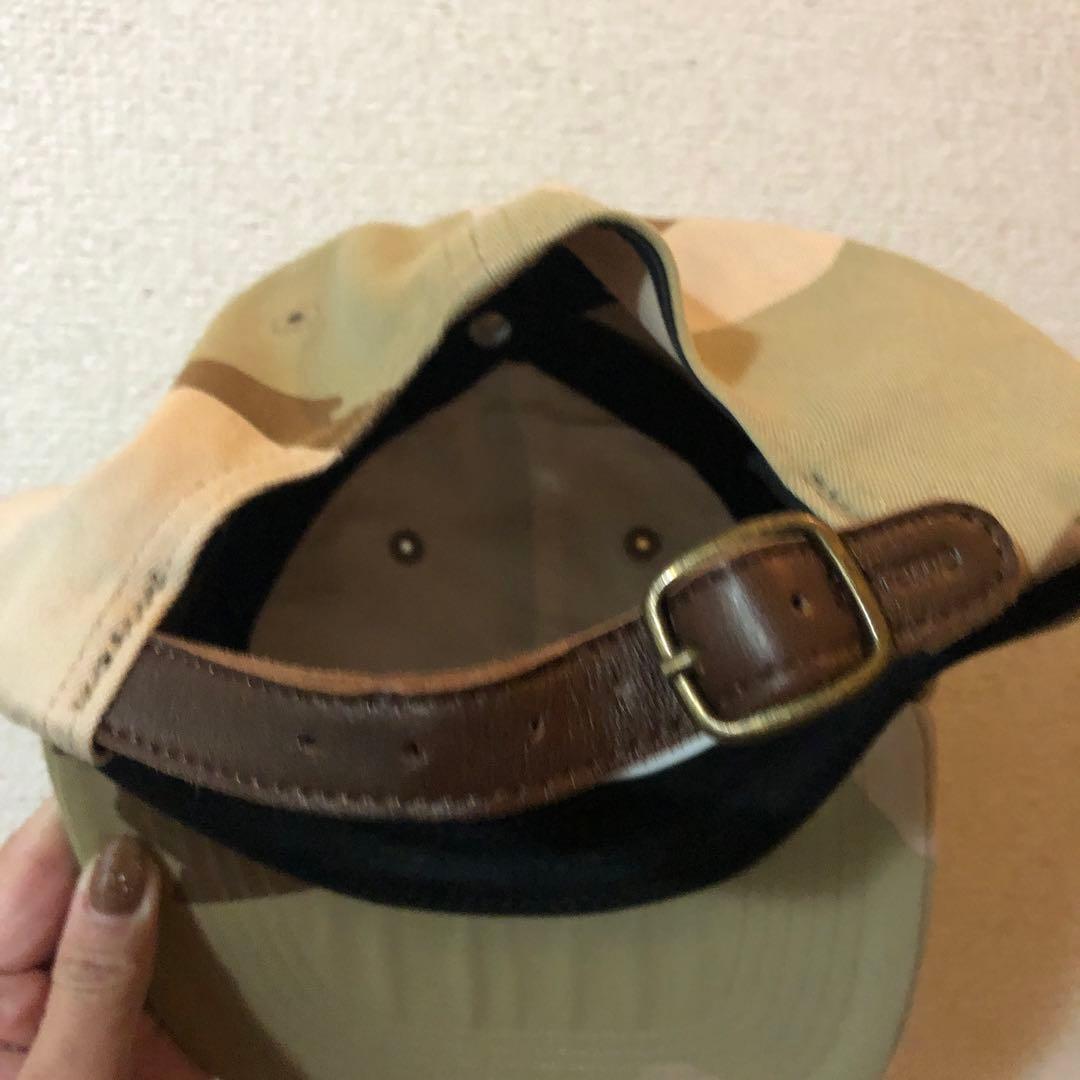 Supreme 迷彩柄キャップ