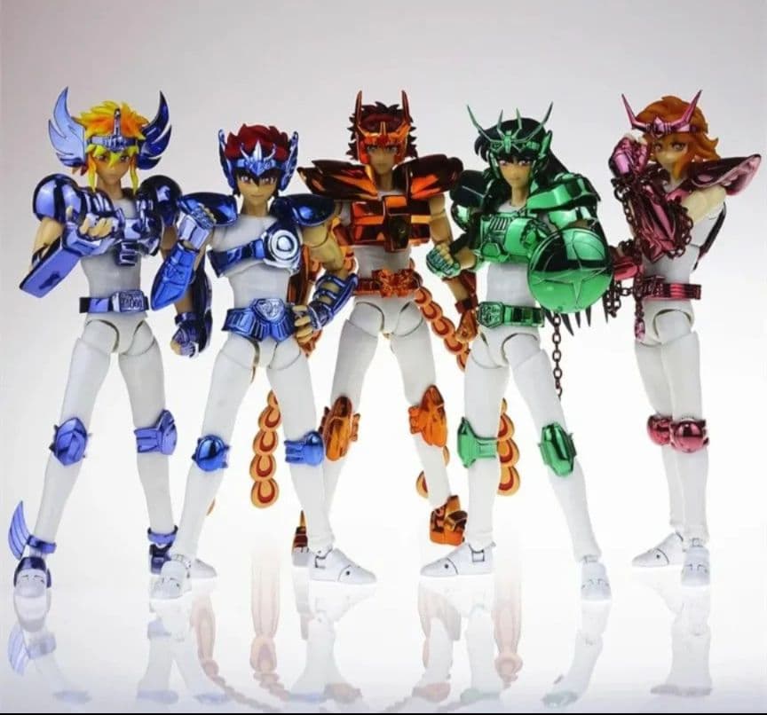 聖闘士聖衣神話EXサイズ　初期青銅聖闘士原作版　星矢　紫龍　氷河　瞬　一輝