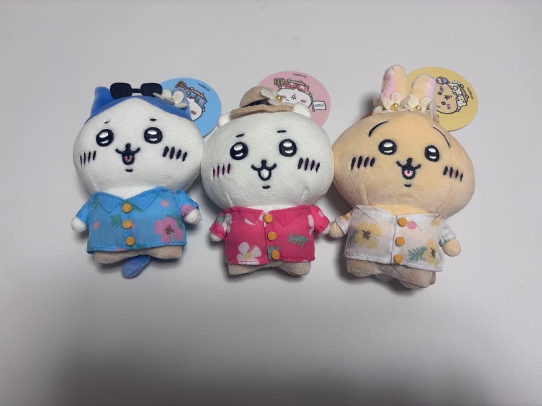 ちいかわ観光　ぷちミニマスコット レア　ちいかわ・ハチワレ・うさぎ　セット