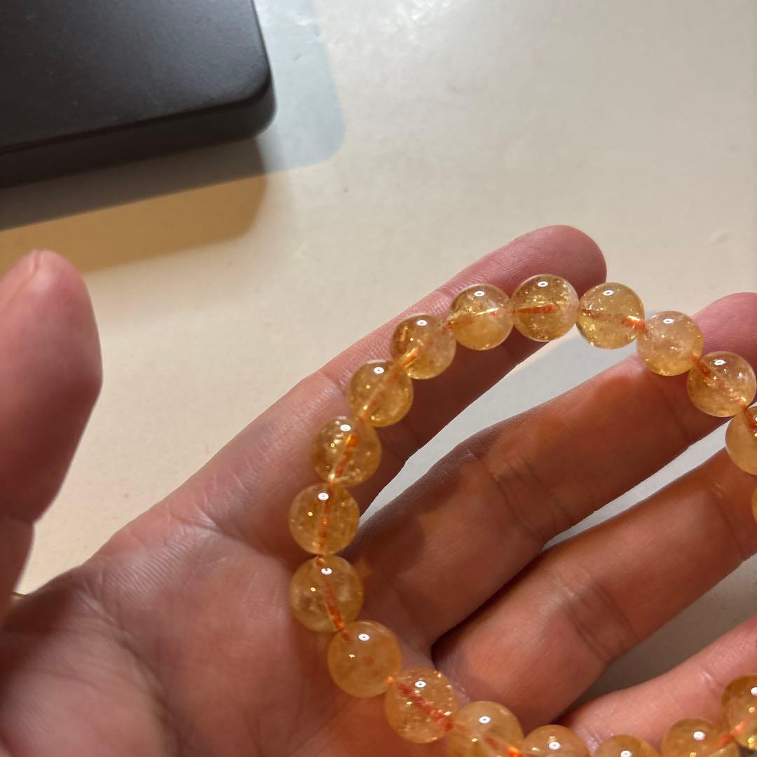 こんなの見た事ない！すっごく綺麗なシトリン！ズーンとくる！