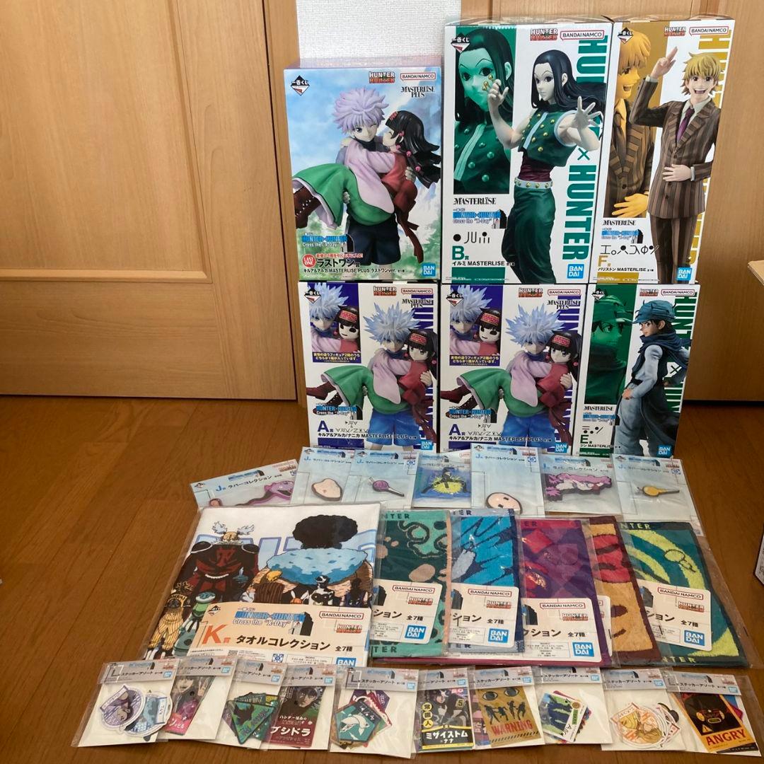 一番くじ HUNTER x HUNTER A賞　B賞　E賞 F賞 ラストワン賞