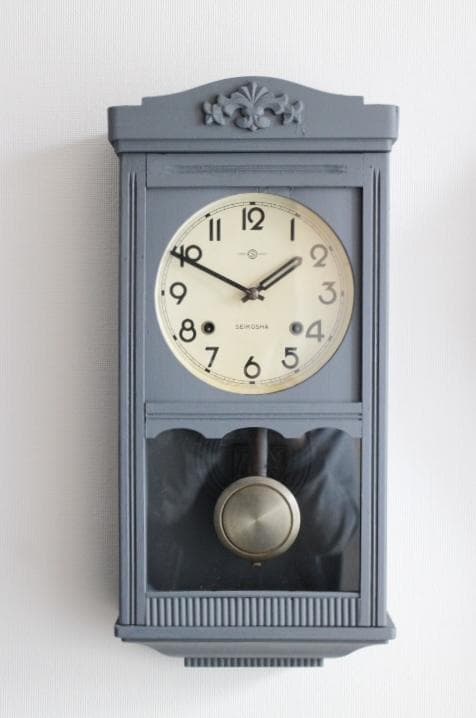 精工舎 SEIKO アンティーク 柱時計 壁掛け時計 振り子 正常動作品