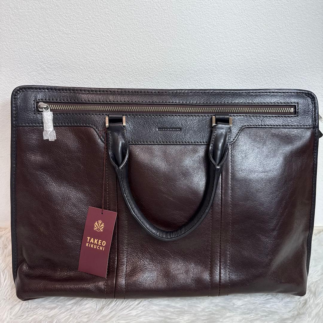 も*み様 新品⭐️TAKEOKIKUCHI ビジネスバッグ　2way タケオキク