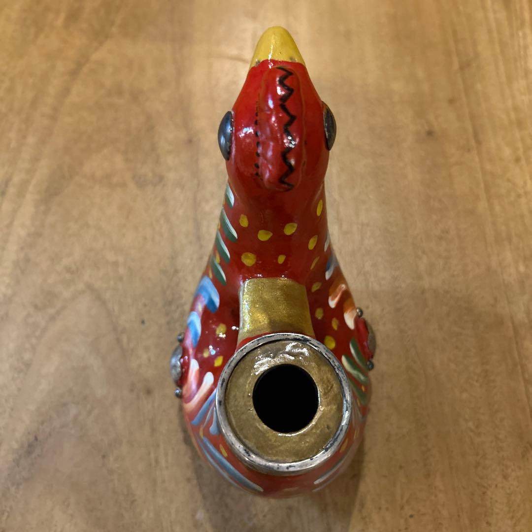 ポルトガル　ビンテージ　ニワトリ花瓶