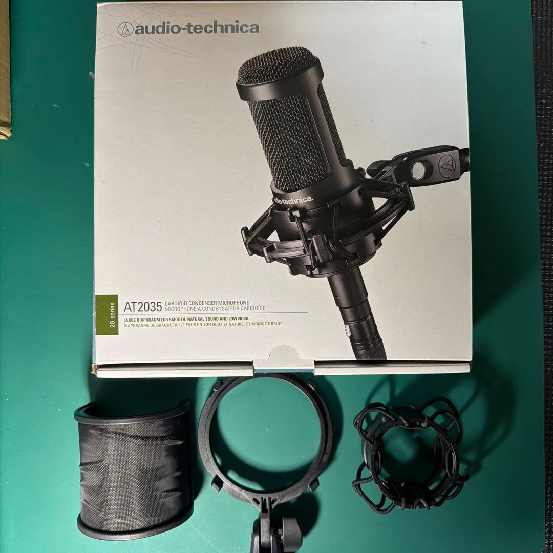 audio-technica AT2035 コンデンサーマイク