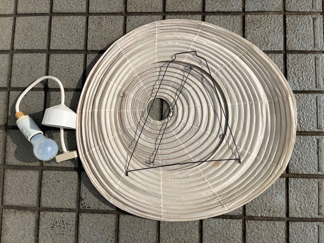 イサムノグチ AKARI ディスコンモデル ヤマギワ正規品その4