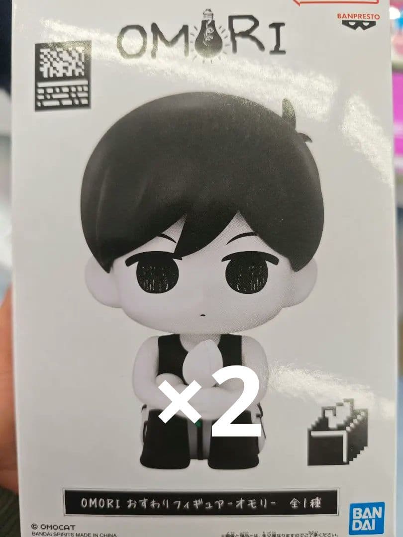 OMORI おすわりフィギュア　オモリ バジル