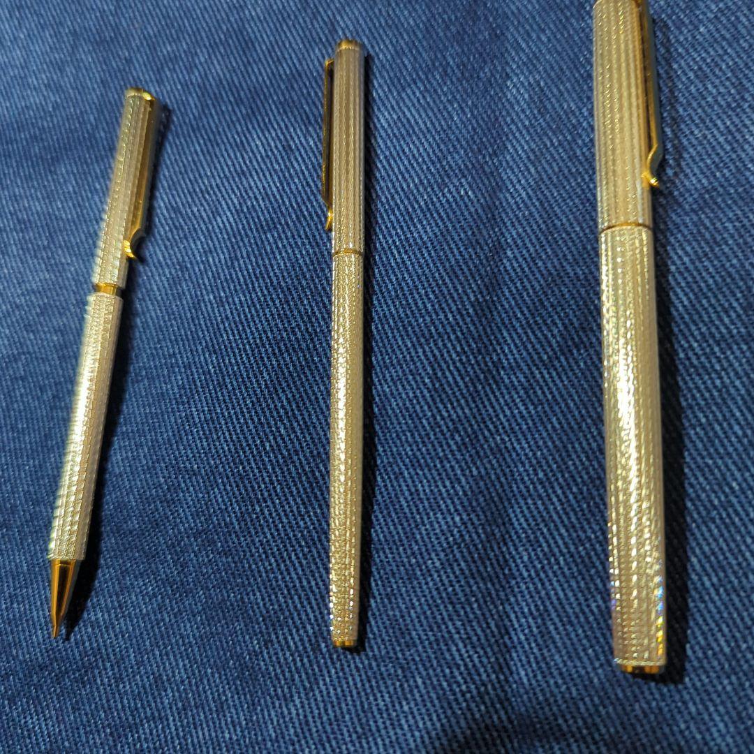 パイロット万年筆、ボールペン、・シャーペン3点セット