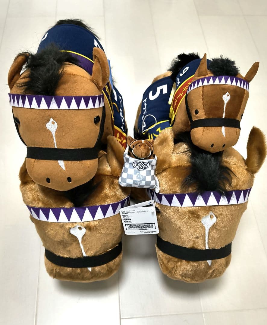 ドゥデュース サラブレッドコレクション ぬいぐるみ お守りマスコット5点セット