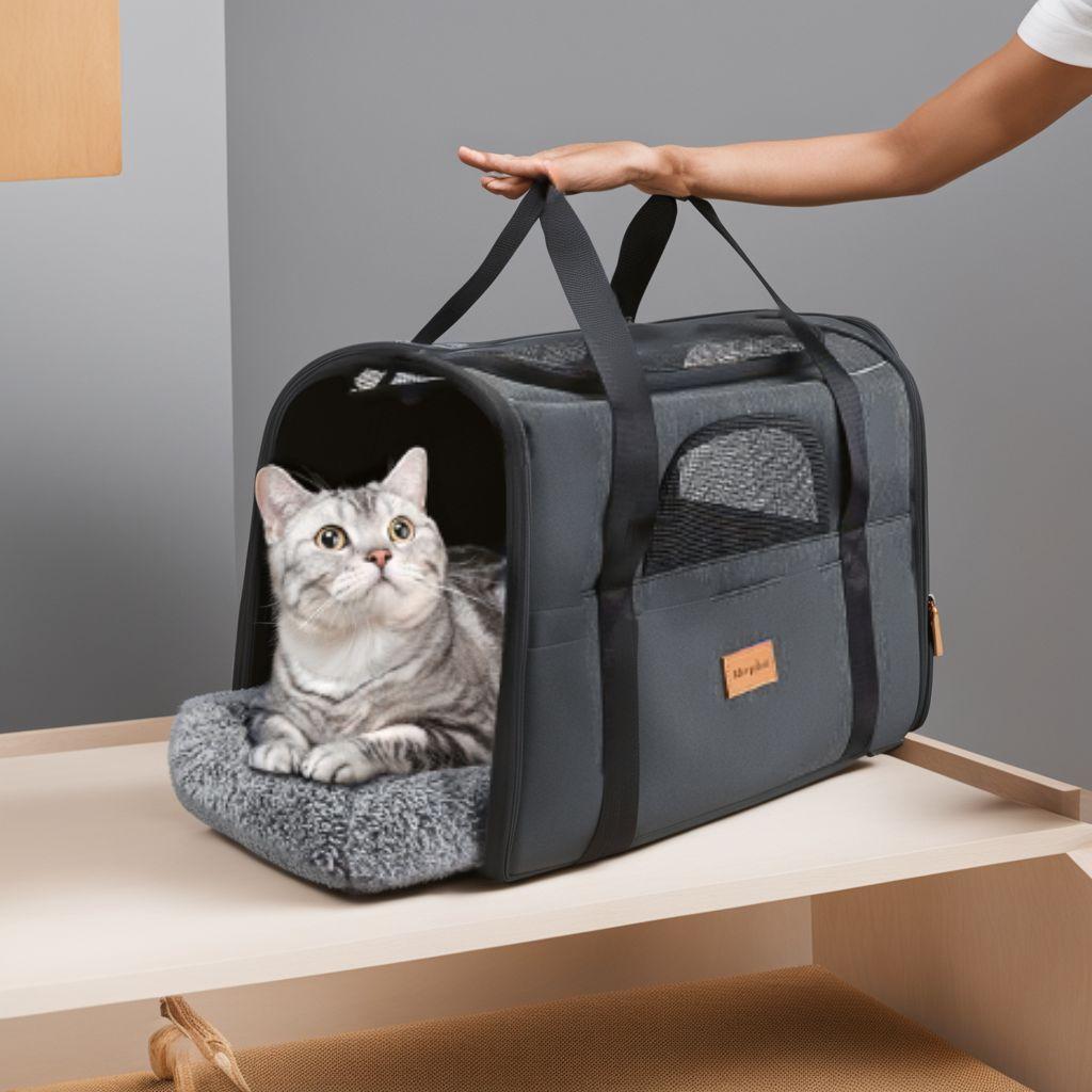 引っ掻き傷に強い 4way バッグ ペットキャリー
