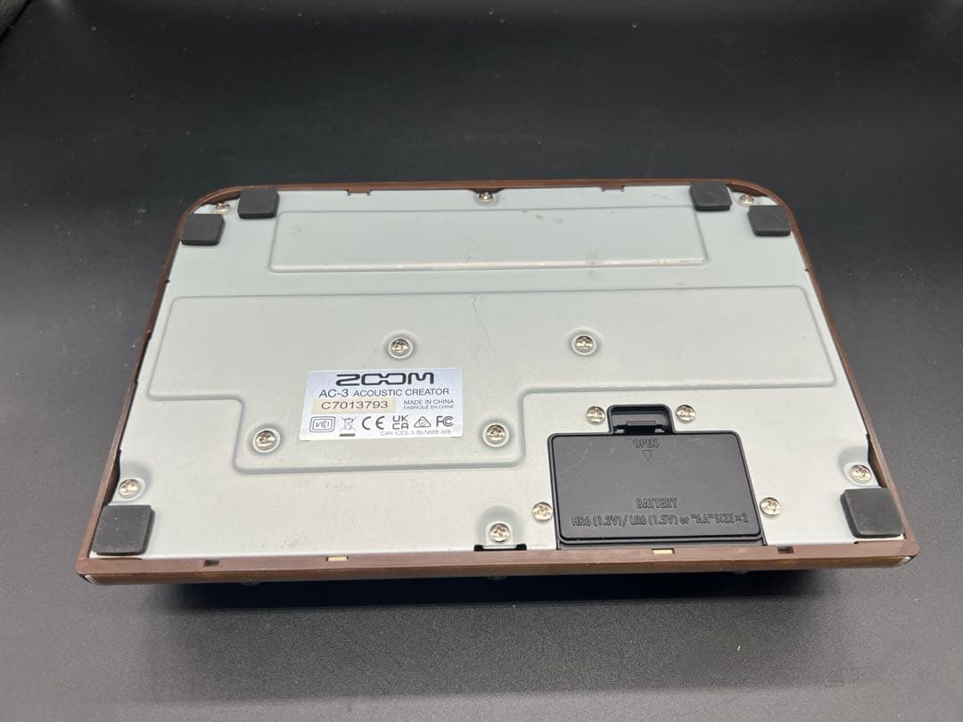 ZOOM AC-3 CREATOR アコースティックギター用エフェクター