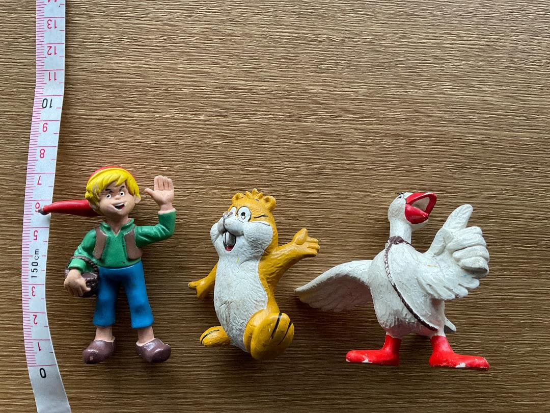 ニルスのふしぎな旅　ヴィンテージ　人形　フィギュア セット２