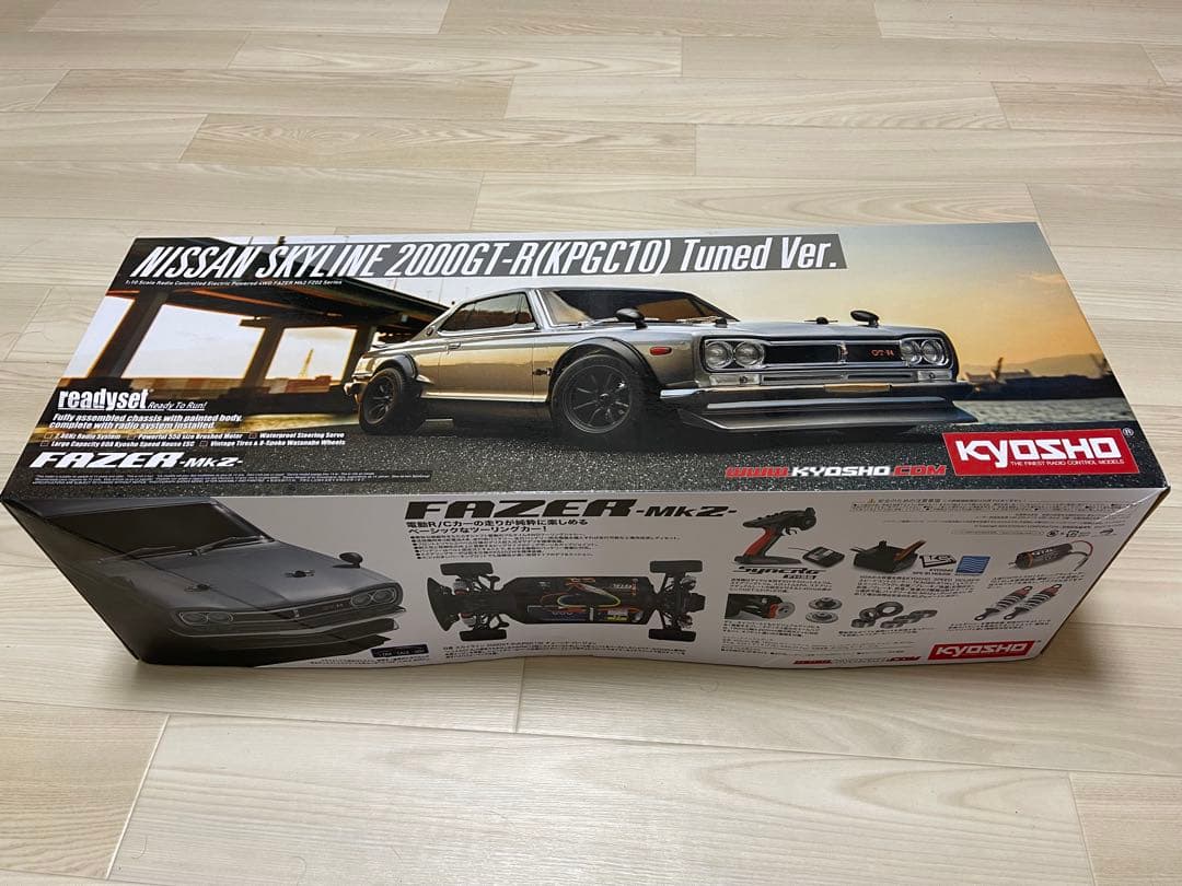 【新品未開封】京商 フェーザー Mk2 ハコスカGT-R