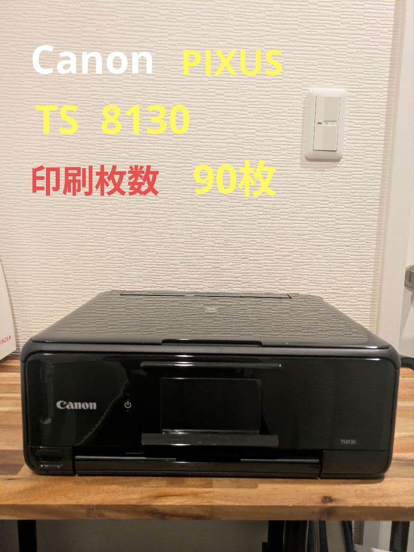 Canon PIXUS TS8130 印刷枚数 90枚 No.100