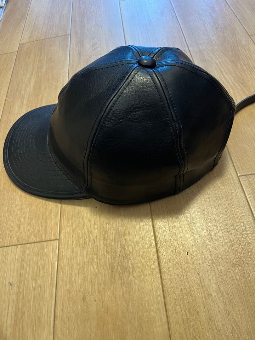 UNNAMED HEADWEAR レザーキャップ 栃木レザー 日本製 ブラック