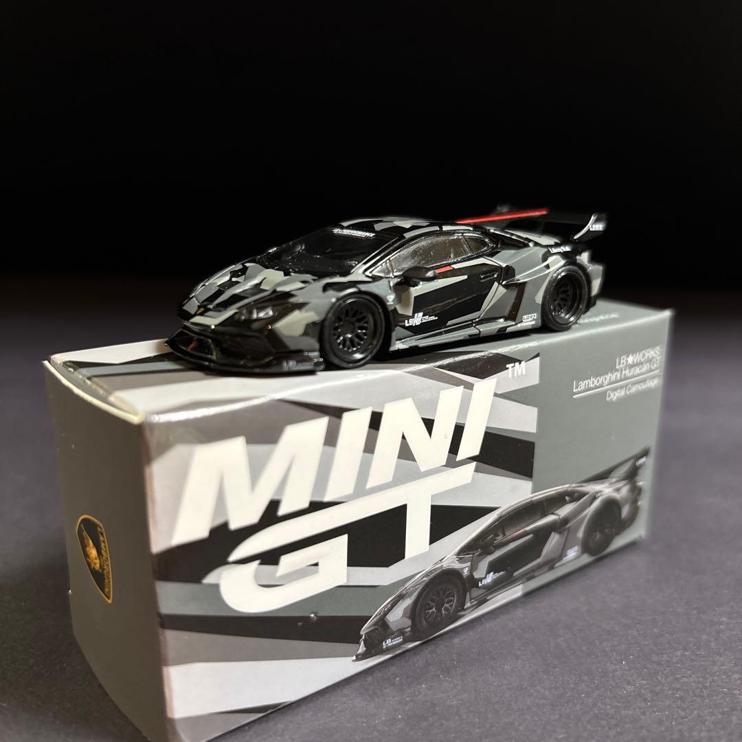 MINIGT LBWK 1/64 ランボルギーニ ウラカン カモフラージュ