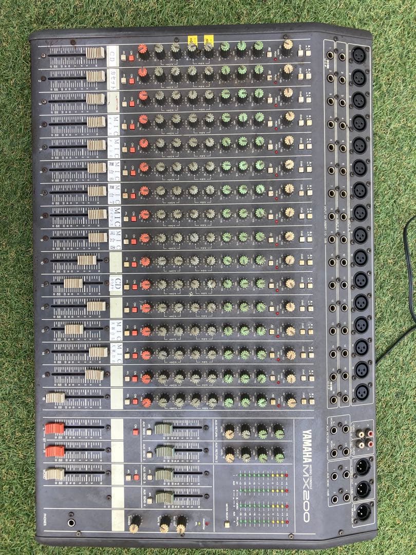 通電確認済み ヤマハ YAMAHA MX200-16 ミキシングコンソール