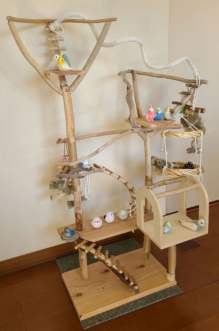 ③EMオーダーページ　バードアスレチック　ハンドメイド　流木