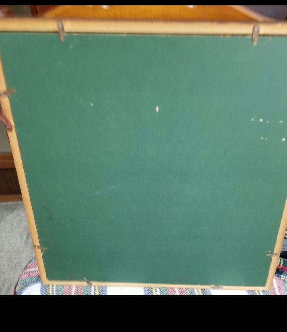 小川博「赤富士」日本画色紙 〇一水会会員 元新世紀会員 文部大臣賞