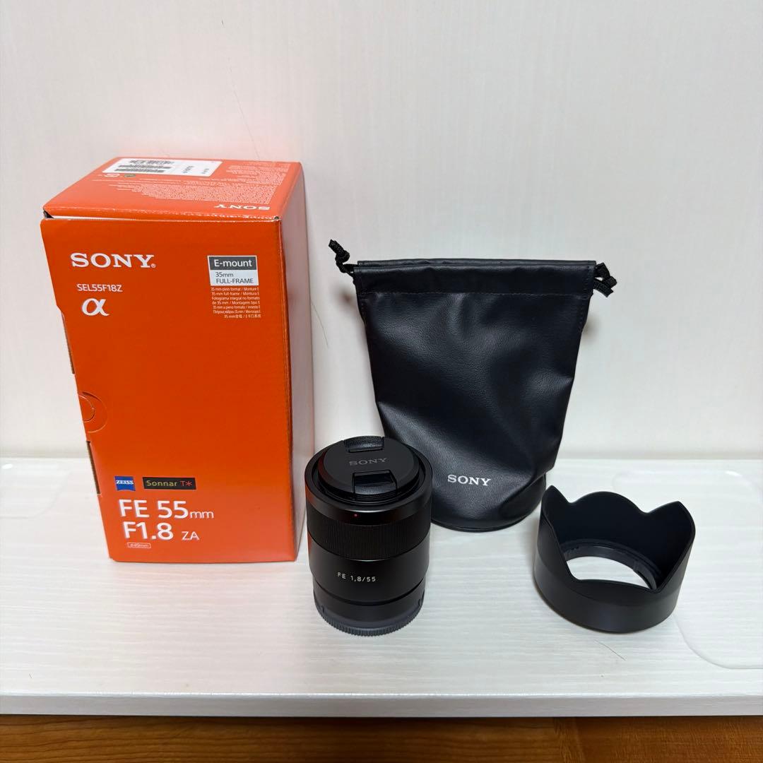 Sonnar T* FE 55mm F1.8 ZA　単焦点レンズ