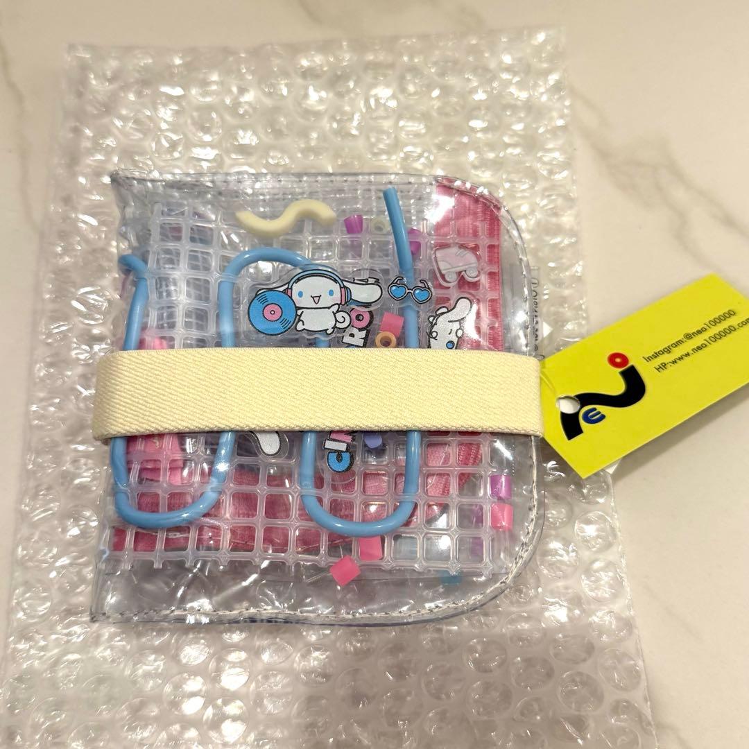 NEO ネオ　クリア財布　シナモロール　サンリオ　FANCY SANRIO