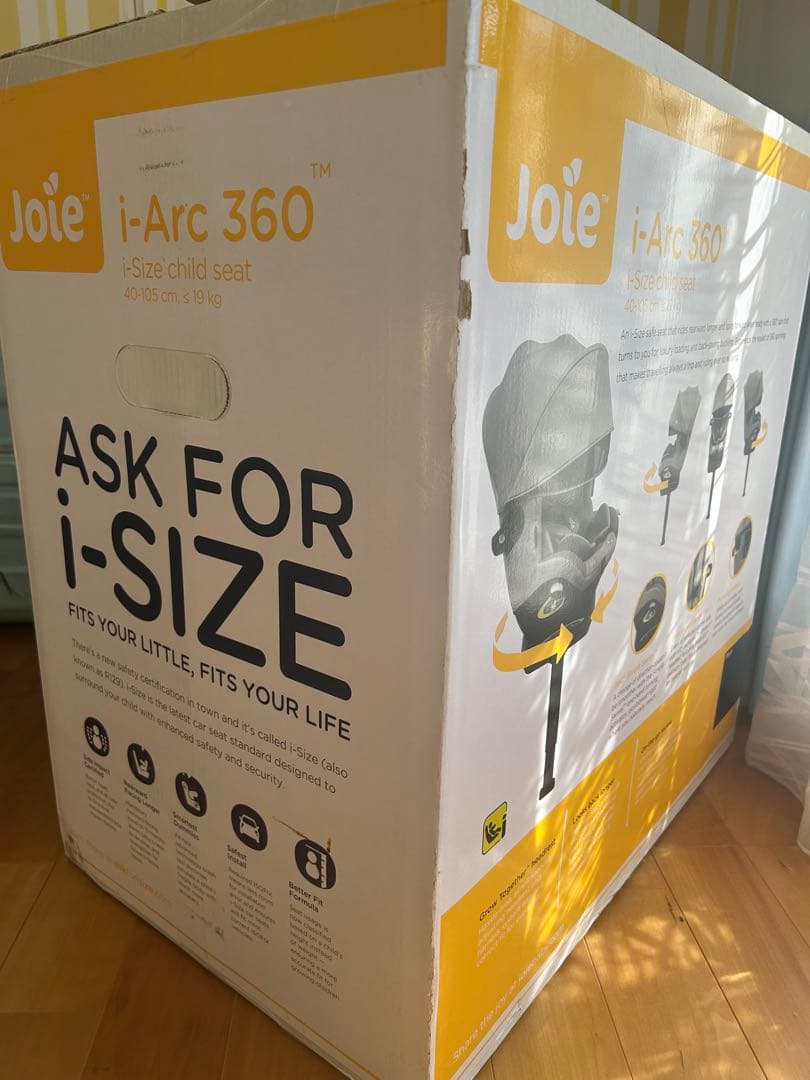 じゅったんママ⭐︎Joie 車用チャイルドシート ブラック