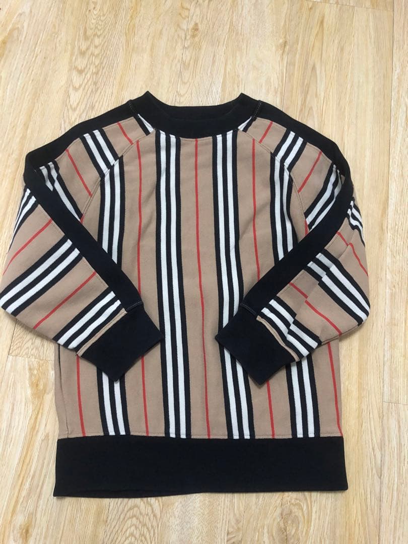 BURBERRY ストライプトレーナー 6Y