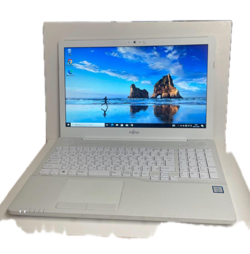 FUJITSU/ノート/HDD 500GB/第7世代Core i7/メモリ4GB