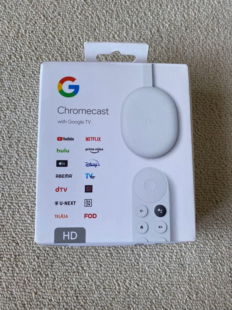【中古品】Chromecast with Google TV HD