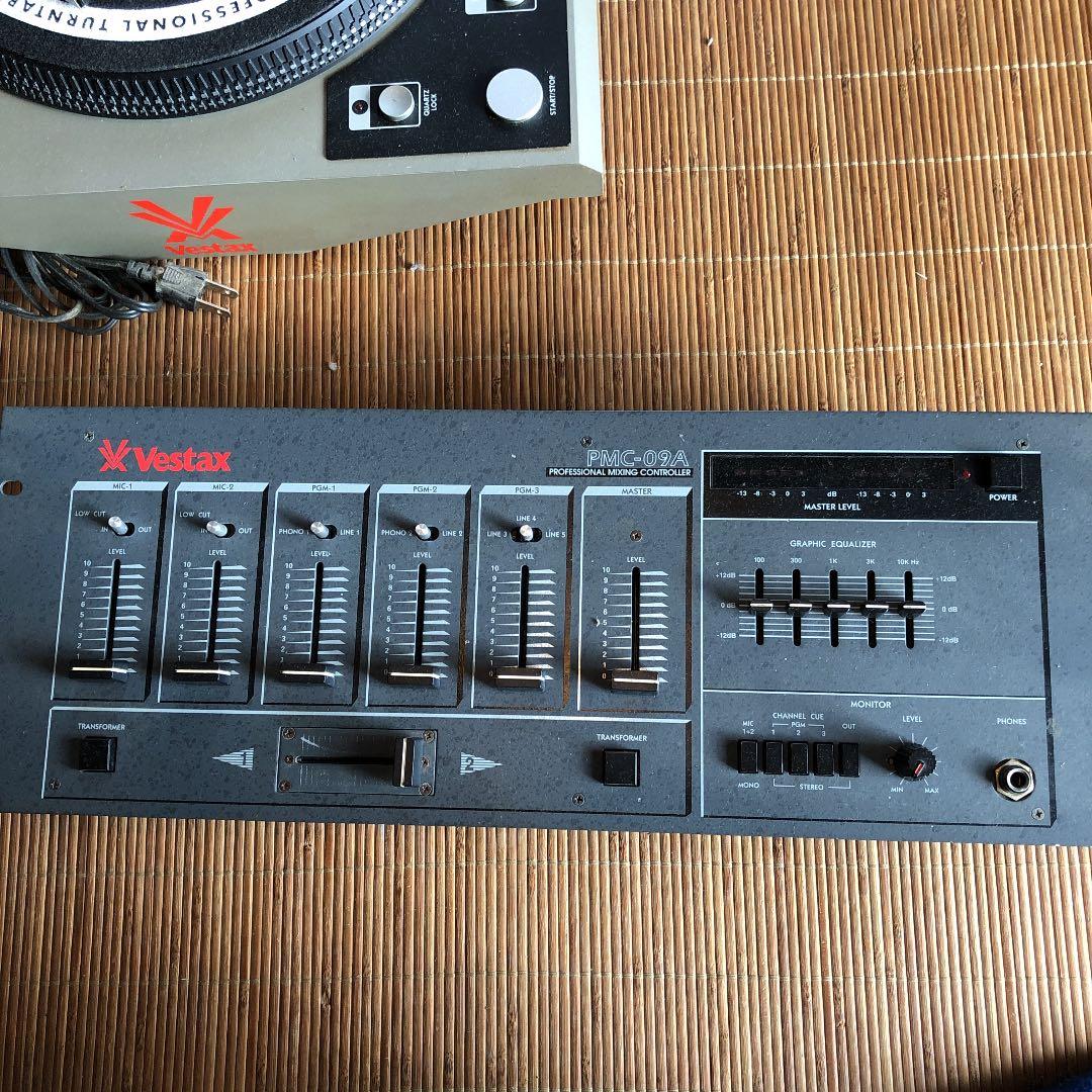 Vestax ターンテーブル、ミキサー DJセット DJ機材 ベスタクス