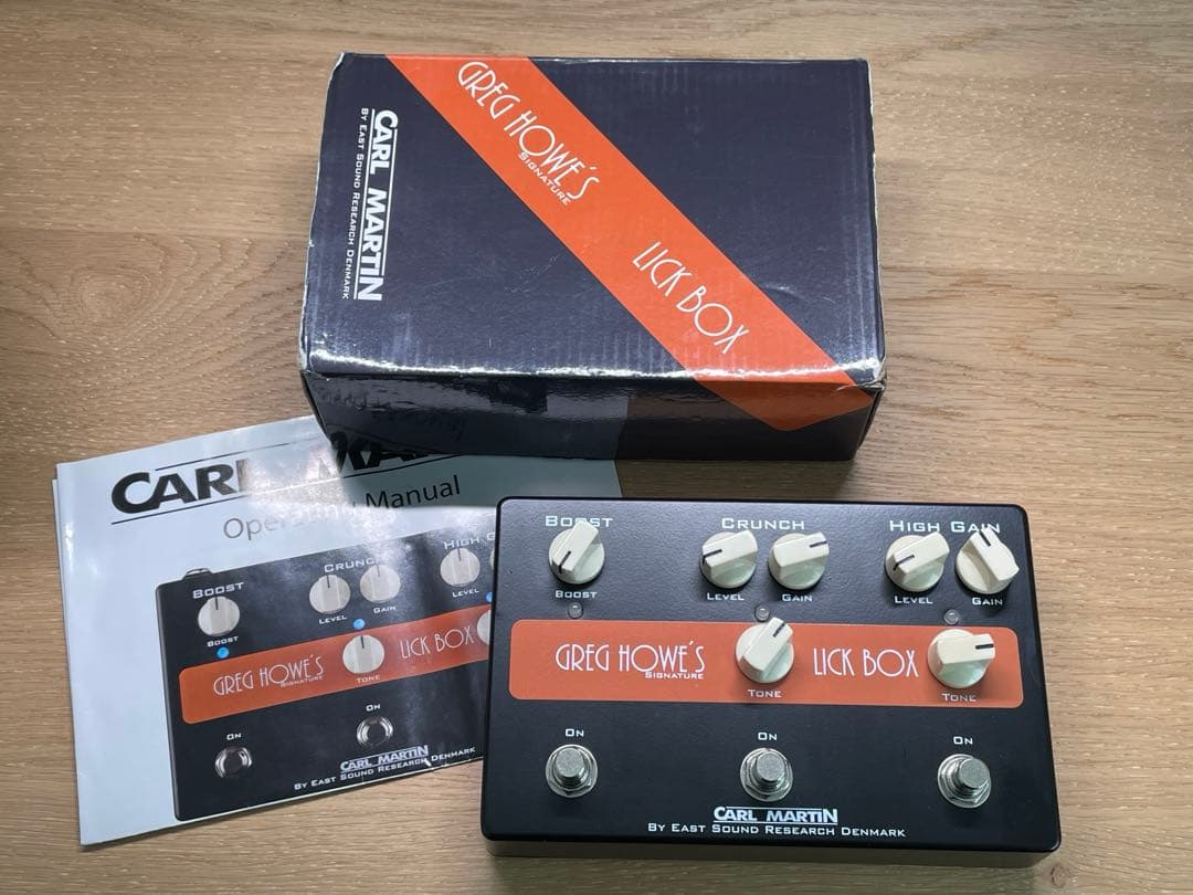 ギター CARL MARTIN GREG HOWE'S LICK BOX