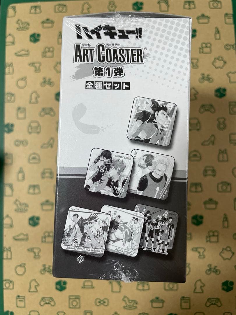 ハイキュー　アートコースター　1弾　BOX 未開封