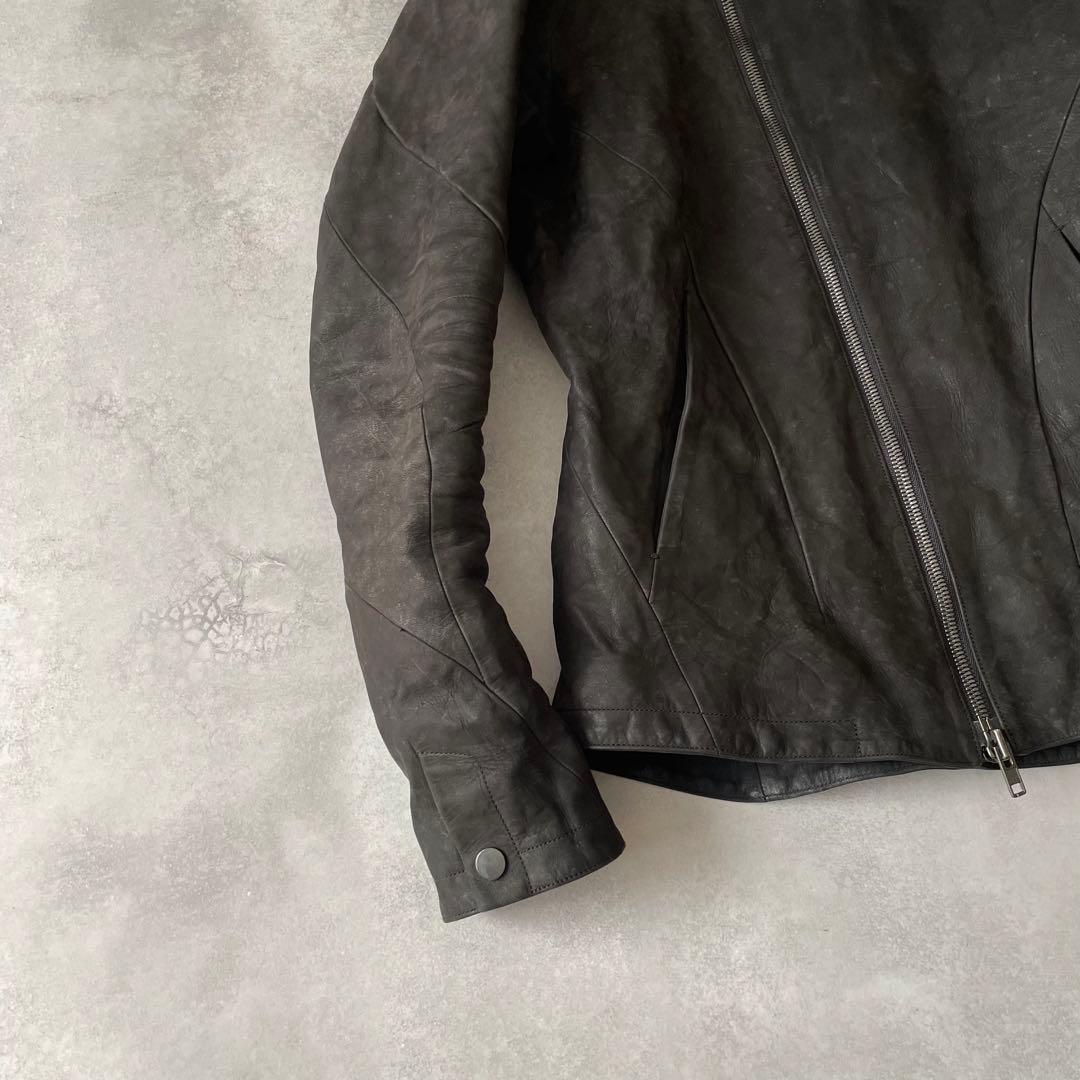 D.HYGEN ホースレザー ジャケット 馬革 1 ハイネック ユリウス